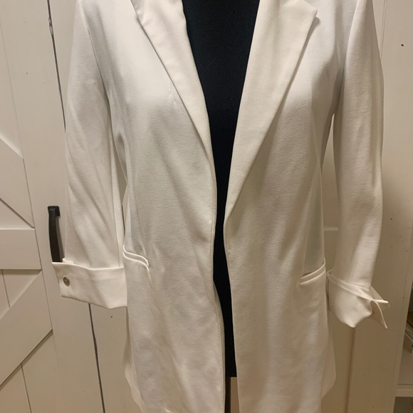White Suzy Shier Blazer for Women - Picture 1 of 6